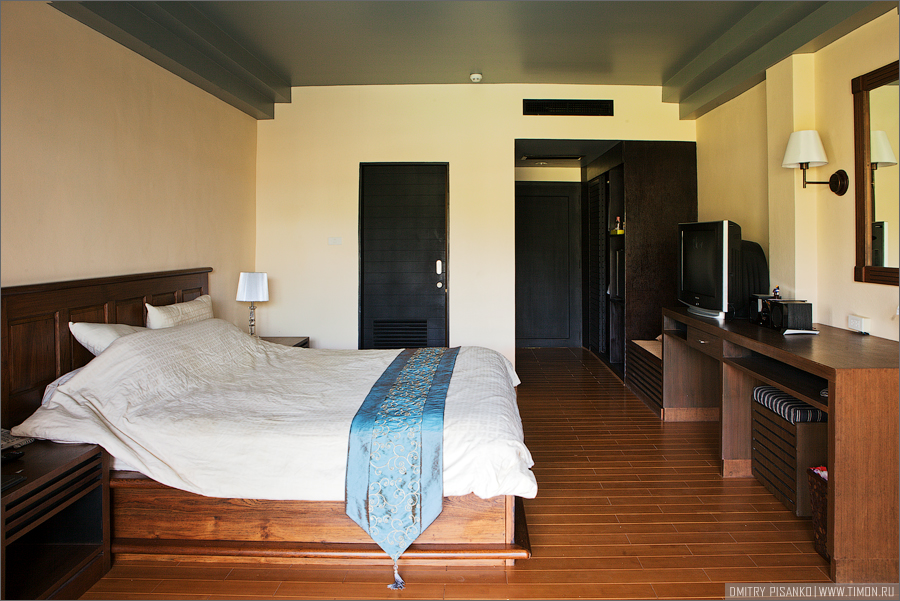Таиланд, остров Самуи, часть первая - Отель Samaya Bura - Спальня
