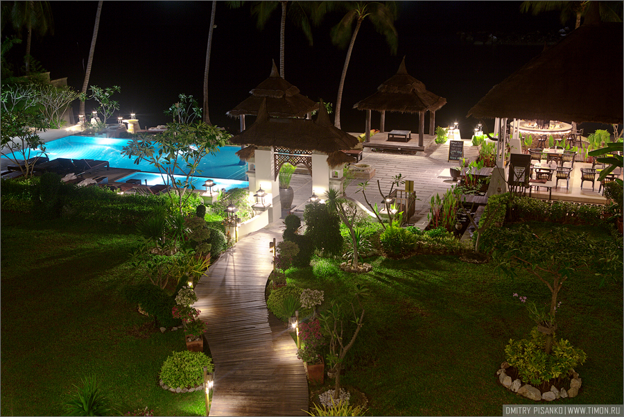 Таиланд, остров Самуи, часть первая - Отель Samaya Bura - Ночной отель