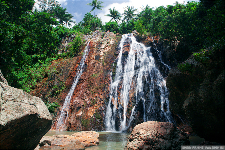 Окрестности отеля и водопады, часть третья - Остров Самуи, Тайланд (2010)