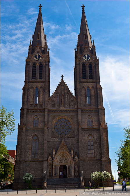 Прага, часть вторая - Евротрип 2009 - Кафедральный собор Святой Людмилы